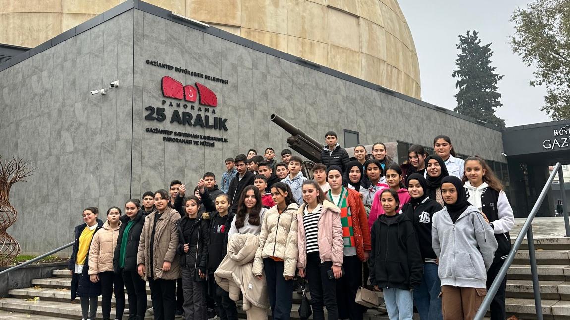 Gaziantep'in kurtuluşu kapsamında yapılan 25 Aralık Panorama Müzesi Gezisi